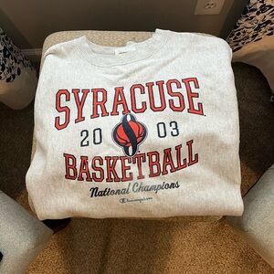 Syracuse University Basketball crewneck